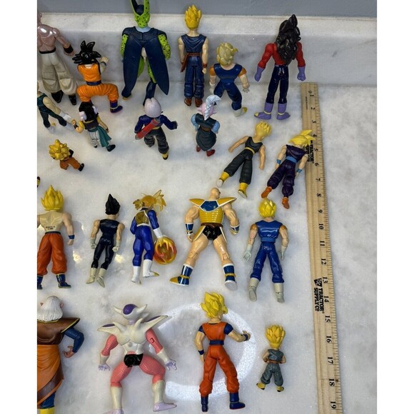 Dragon Ball Z LOT OF (27) Figures BANDAI 90s Early 2000’s - Picture 14 of 16